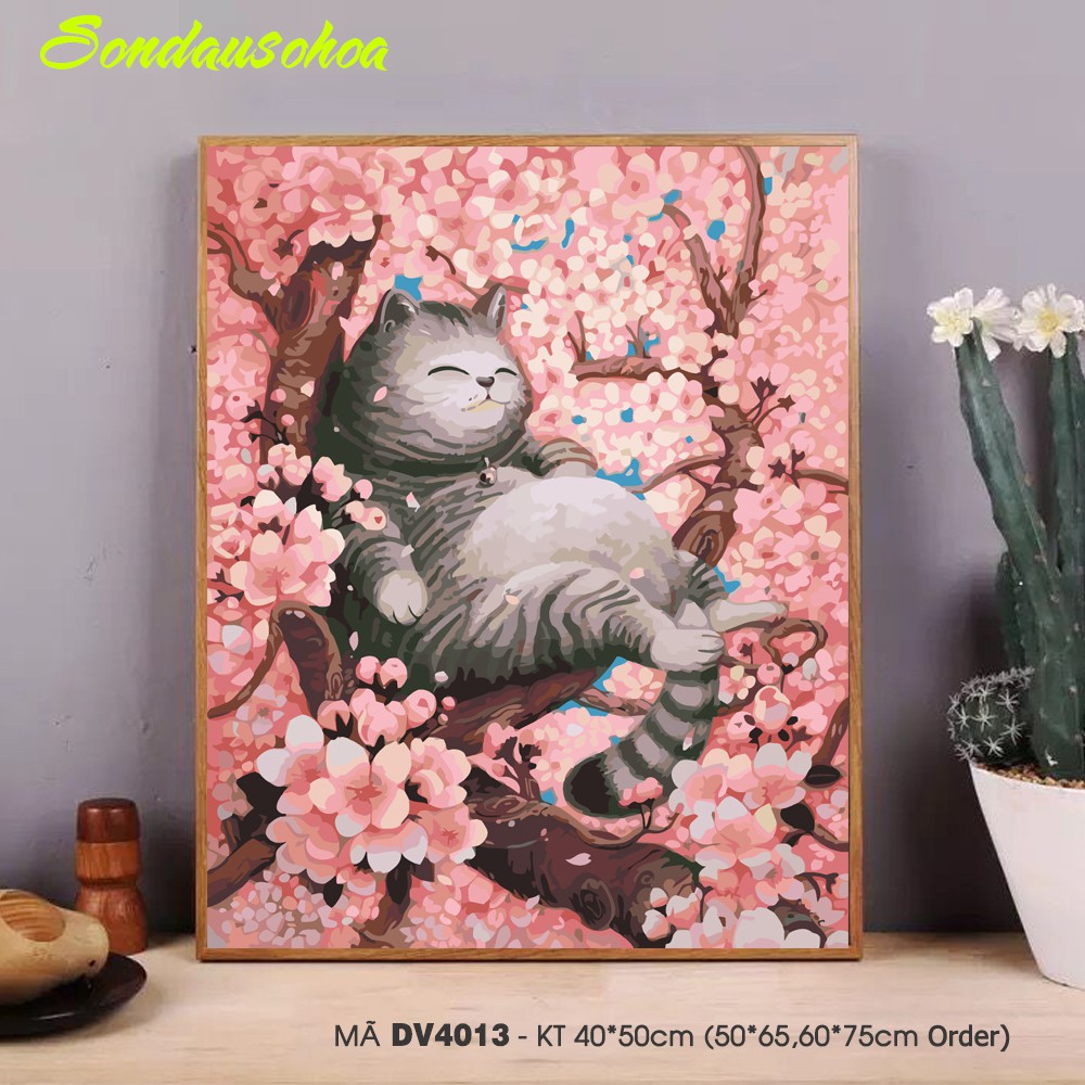 Tranh Sơn Dầu Số Hóa Phong Cảnh Nhiều Mẫu Hot Trend Sondausohoa - Tranh Tô Màu Theo Số | BigBuy360 - bigbuy360.vn