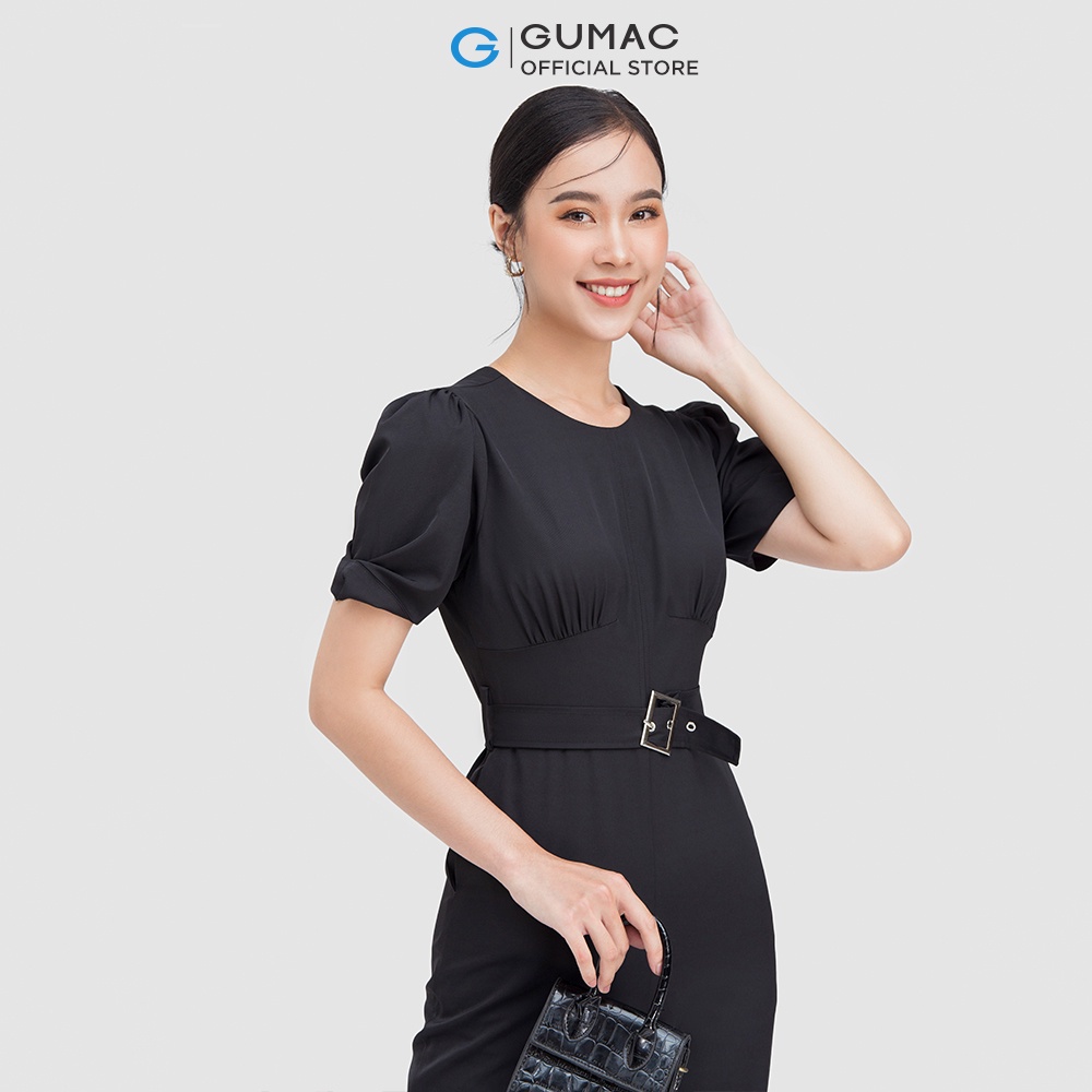 [Mã WABRGUM giảm 10% tối đa 30K đơn 99K] Jumpsuit phối phụ kiện DC05042 thời trang GUMAC