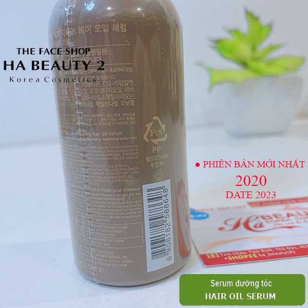 (AUTH_Korea)Serum dưỡng tóc DAMAGE Care Hair Oil SERUM The Face Shop | BigBuy360 - bigbuy360.vn