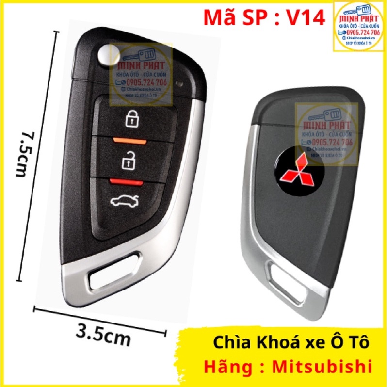 Làm chìa khoá xe Mitsubishi Grandis mẫu V14