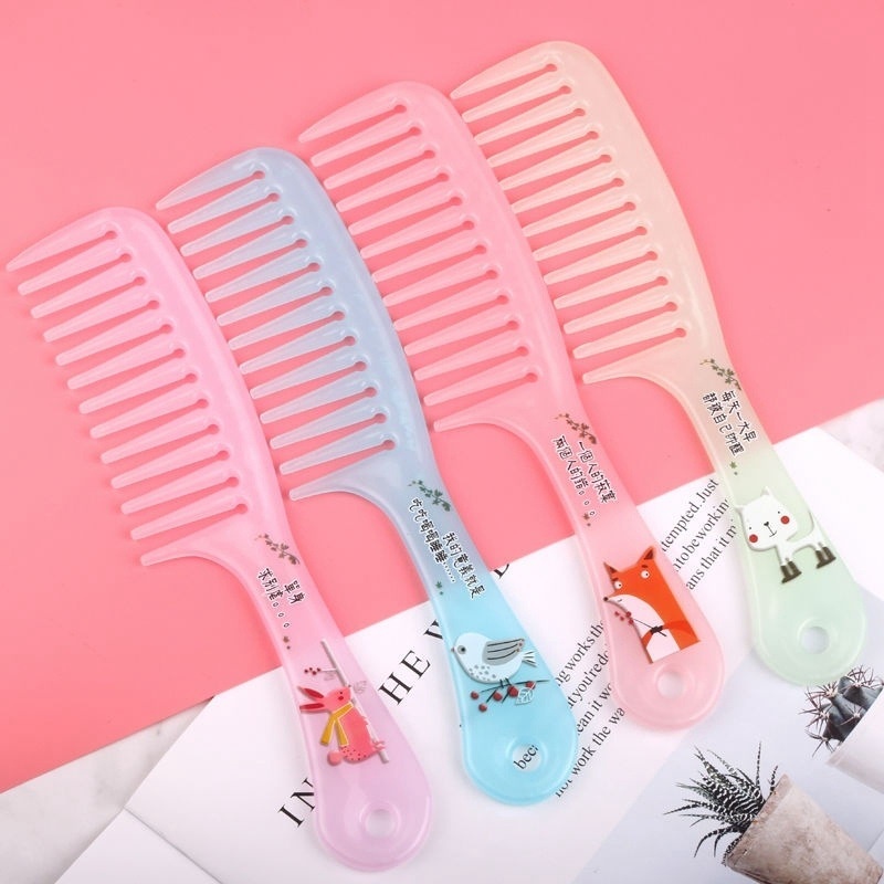 [Hàng mới về] Lược thưa chải tóc dễ thương kiểu Hàn Quốc