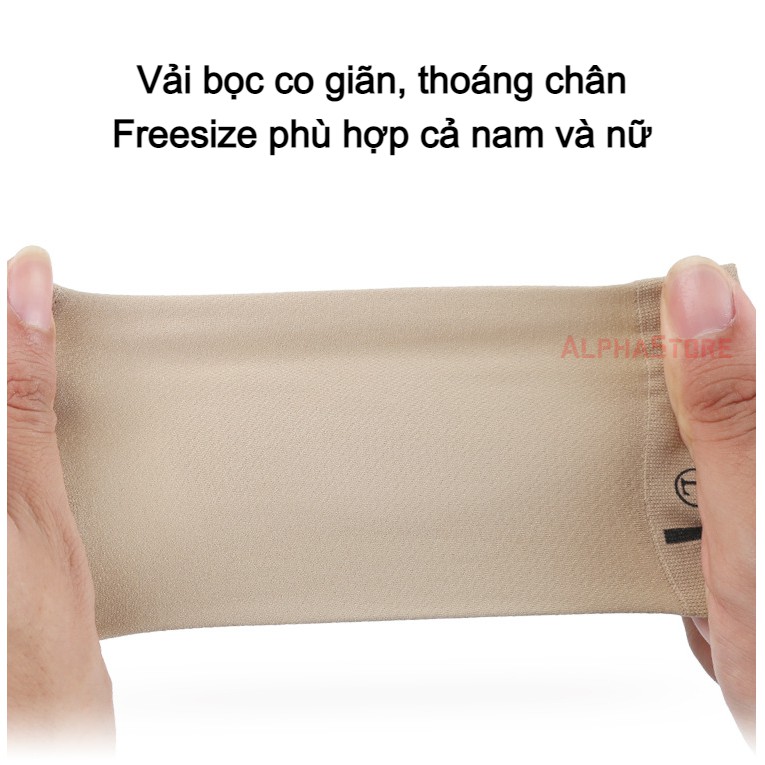 Tất Vớ Chỉnh Hình Bàn Chân Bẹt 1cm Cotton, Đi Giày Dép, Đi Trong Nhà - Tất Vải Tạo Vòm Chân Phẳng, Êm Chân Thoáng Khí