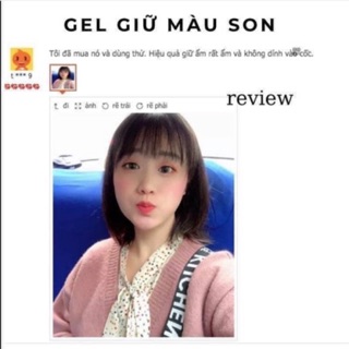 Gel khoá màu son combo 2 cây