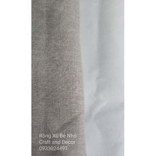 Vải linen khúc lẻ 37x100cm