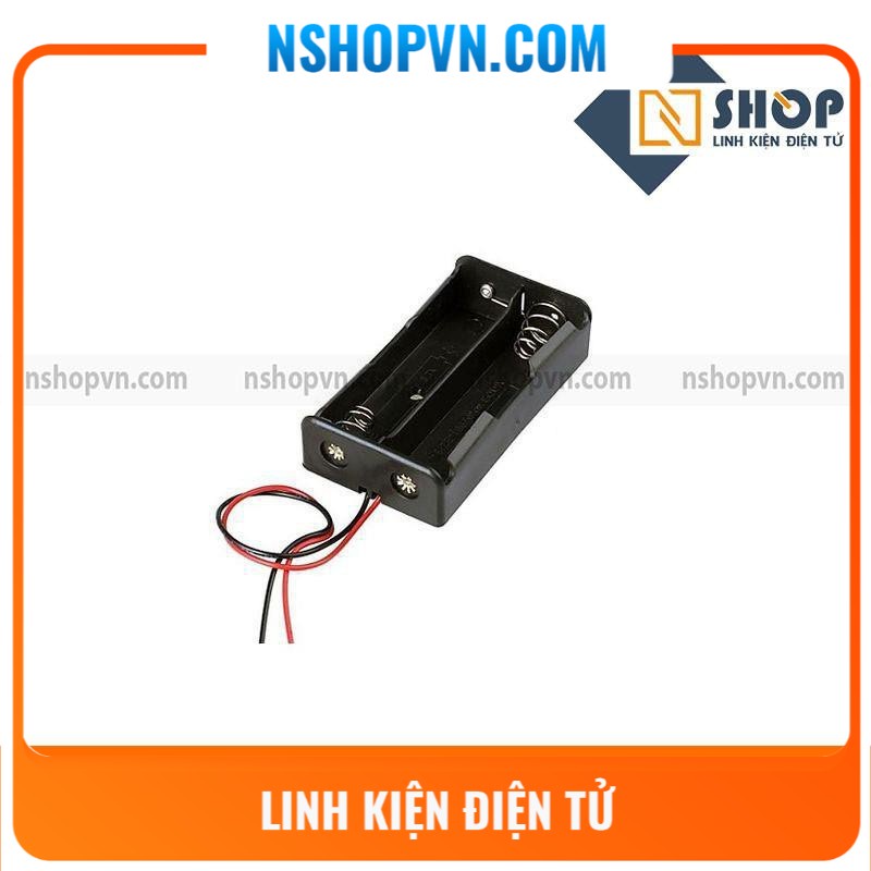 Hộp đế pin 18650 2 cell