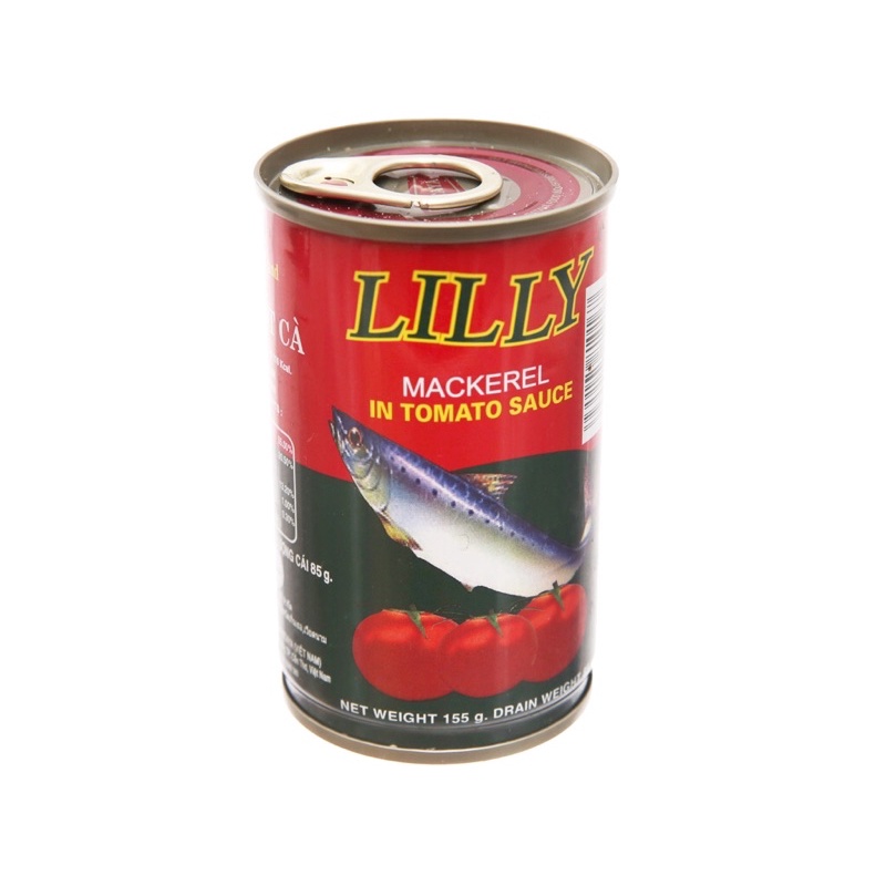 Cá nục, Cá trích lilly sốt cà chua 155g