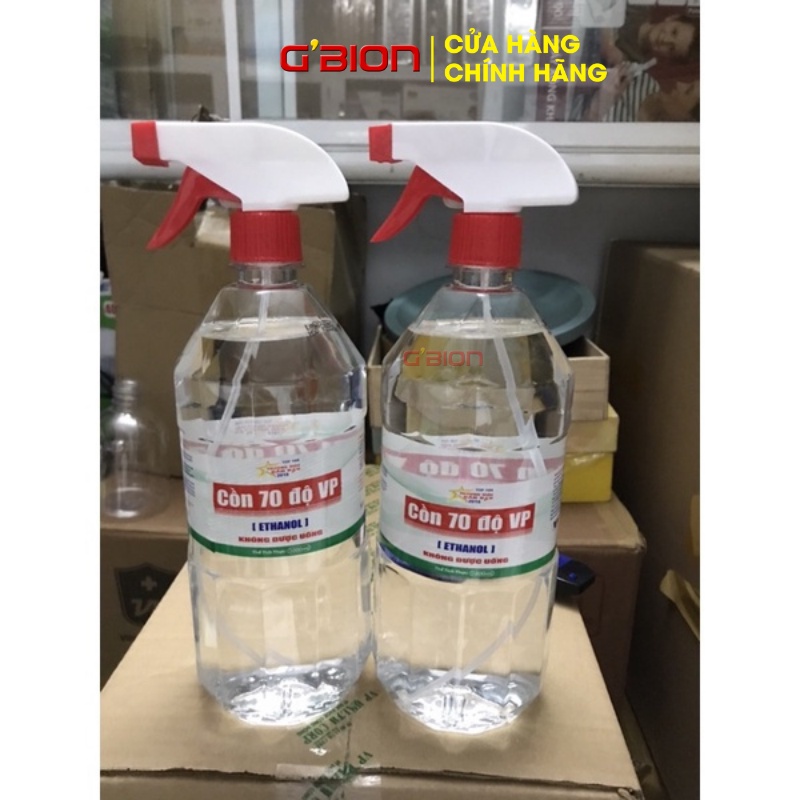 Cồn 70 Độ 500ml 1000ml Vĩnh Phúc , giá NPP GBION