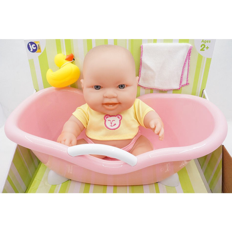 Búp Bê Nhựa Tái Sinh 25 cm  mắt 3D  - Cute baby dolls  10 inch doll