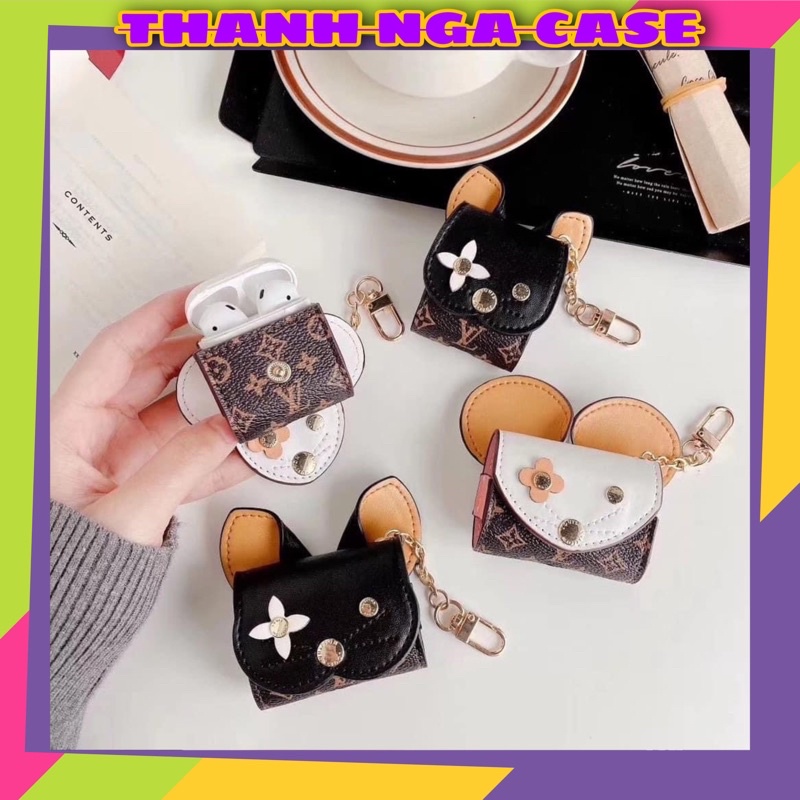 Case Airpod da 1/2/pro Hình Ví Mini LV