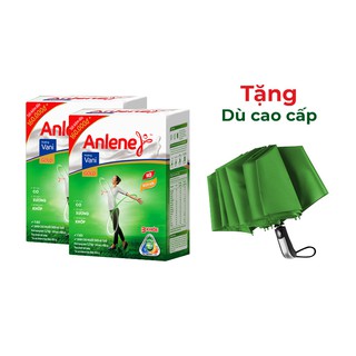 [Tặng dù Anlene] Combo 2 hộp giấy Anlene Gold Vanilla MovePro 1.2 Kg (BIB)