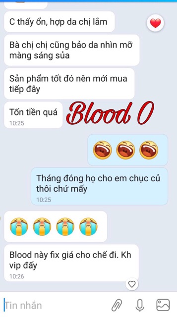 TẾ BÀO GỐC BLOOD O - TRẺ HOÁ DA - LÀM ĐẦY SẸO RỖ [ TÁCH LẺ 1 ỐNG ]