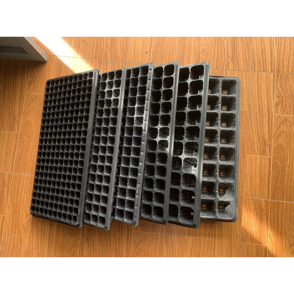 COMBO 10 KHAY ƯƠM HẠT GIỐNG CÁC LOẠI 32,50,72,105,128,200 LỖ (BẦU ƯƠM THÔNG MINH, DỊCH TRUYỀN CHO CÂY, KEO SẸO...)