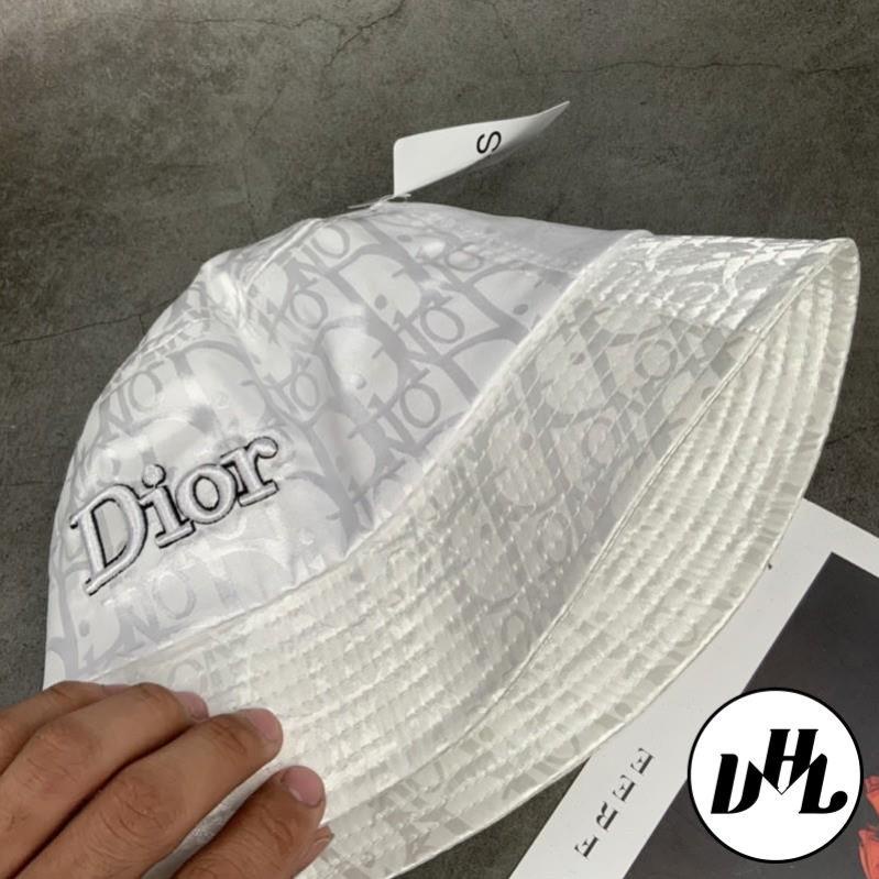 Mũ Bucket Form Cụp Vải QC in Thêu Dior Thời Trang Nam Nữ