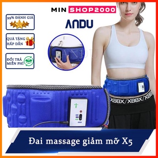 Đai massage giảm eo, toàn thân x5, đai massage x5 rung nóng giảm mỡ bụng và toàn thân hiệu quả