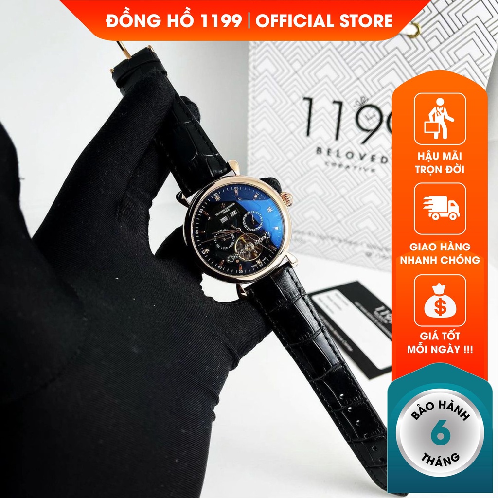 [QUÀ TẶNG] Đồng hồ cơ - Đồng Hồ Dây Da Bền Bỉ Tinh Tế Sang Trọng Bậc Nhất Bảo Hành 6 Tháng 2305.FV - 1199 Watches | BigBuy360 - bigbuy360.vn