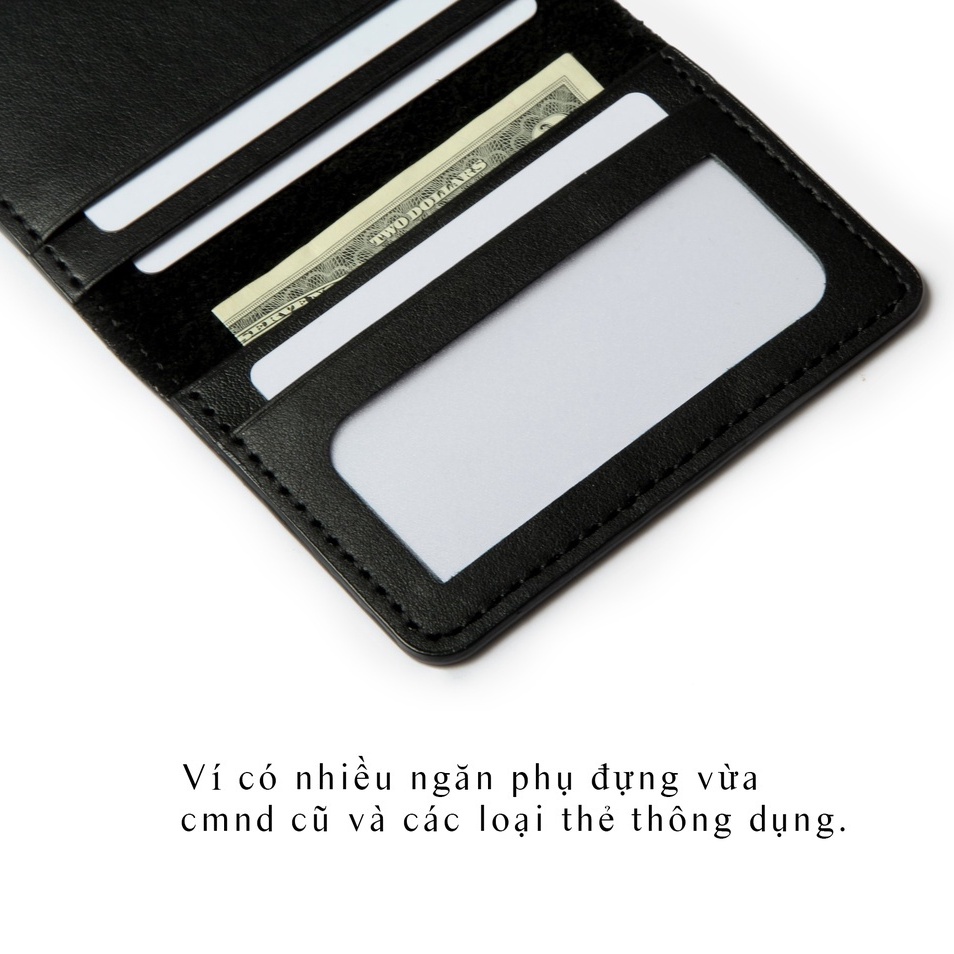 [Mã FAMARAL1 giảm 10K đơn 50K] [DA THẬT] Ví nam card, bóp nam mini cao cấp Lucas da nhập khẩu - thời trang Olux