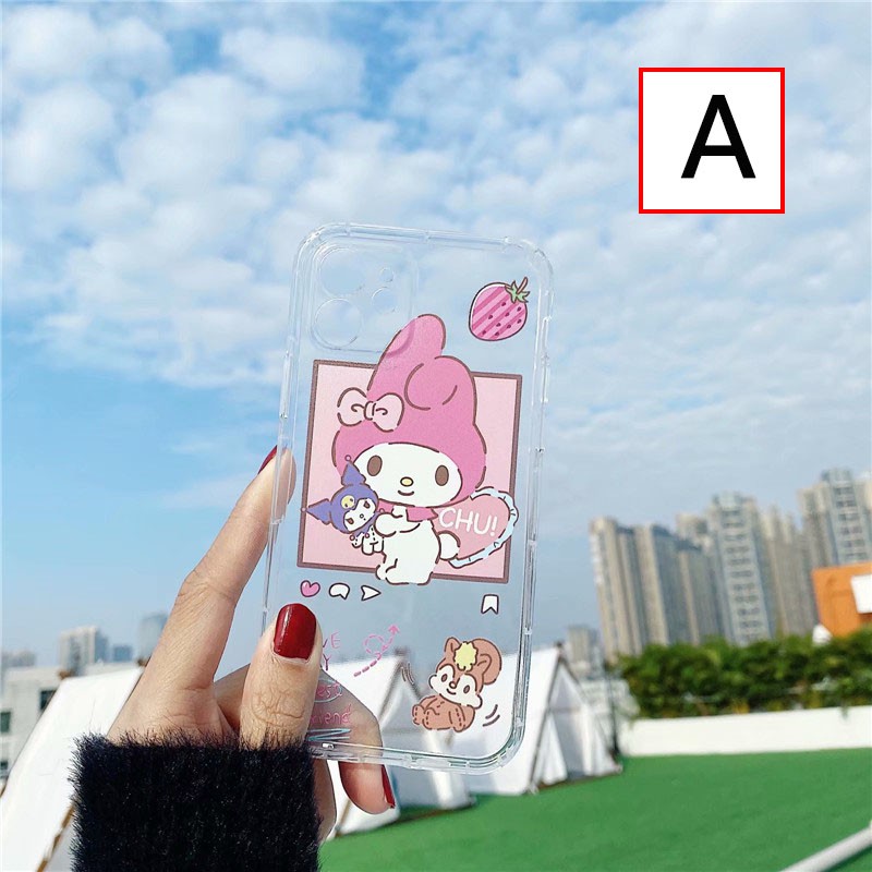 Ốp điện thoại mềm in hình melody thích hợp cho Iphone 12/13 Pro Max 7plus 8plus X Xr 11 Promax Xs Max Se2 I7 / 8