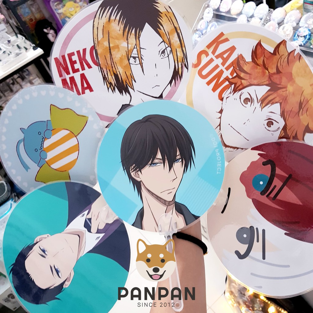 Quạt Anime 2 Mặt NHIỀU SERIES