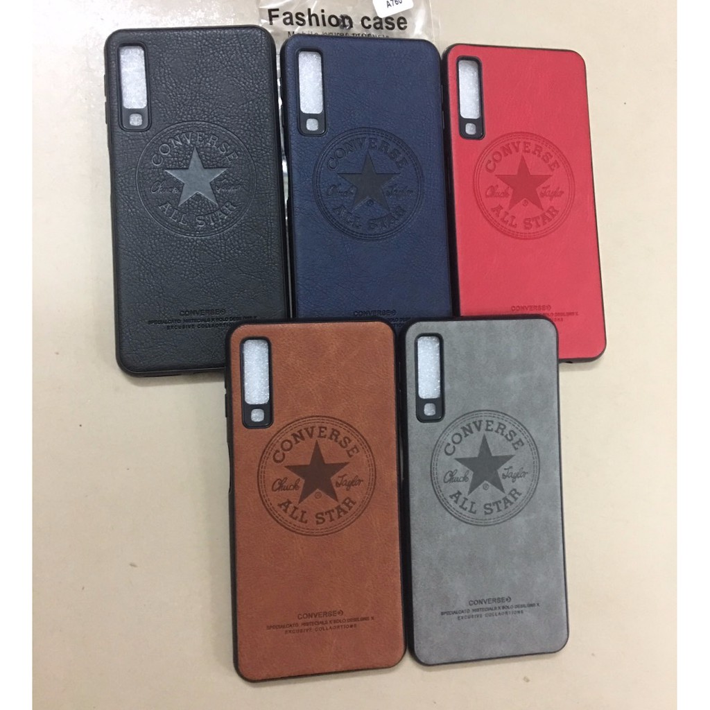 Ốp lưng cho Galaxy A750/ A7 2018 Converse chống sốc siêu đẹp