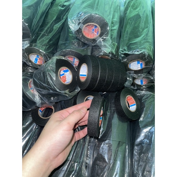 Cuộn băng keo vải quấn dây điện kích thước 19mm x 15m