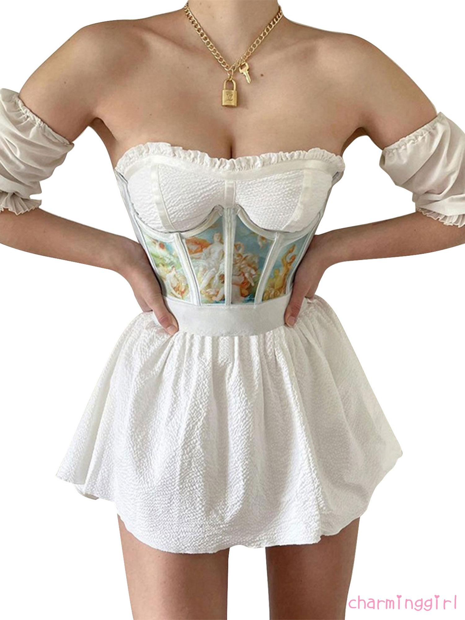 Đầm Dây Nữ Cộc Tay Xếp Ly Thời Trang Hàn | BigBuy360 - bigbuy360.vn