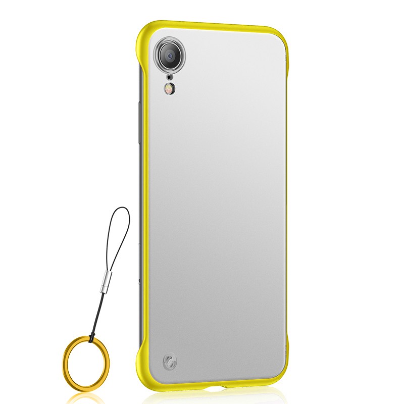 Ốp điện thoại không cạnh viền đơn giản bảo vệ cho iPhone X XS XS Max XR | BigBuy360 - bigbuy360.vn