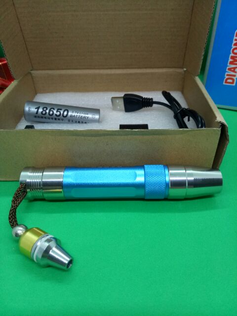 Đèn Pin Soi Đá 3 Màu Chuyên Soi Trang Sức Hàng Tốt