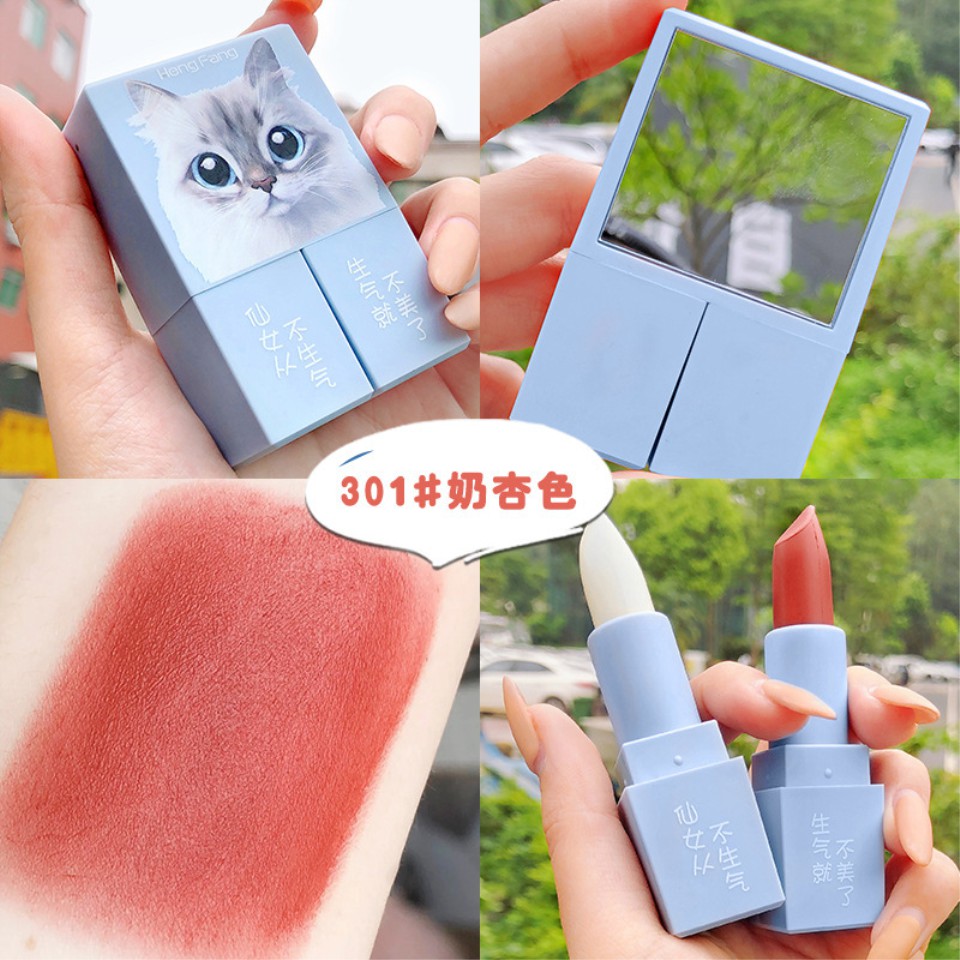 (Hàng Mới Về) Set Son Môi Hengfang Đổi Màu Cao Cấp Chuyên Dụng