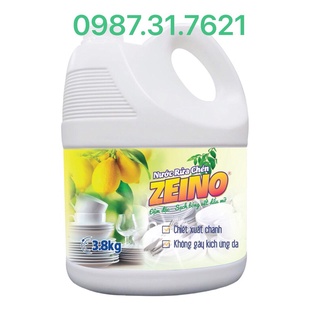 COMBO 2 CAN NƯỚC RỬA BÁT ZEINO 3,8L