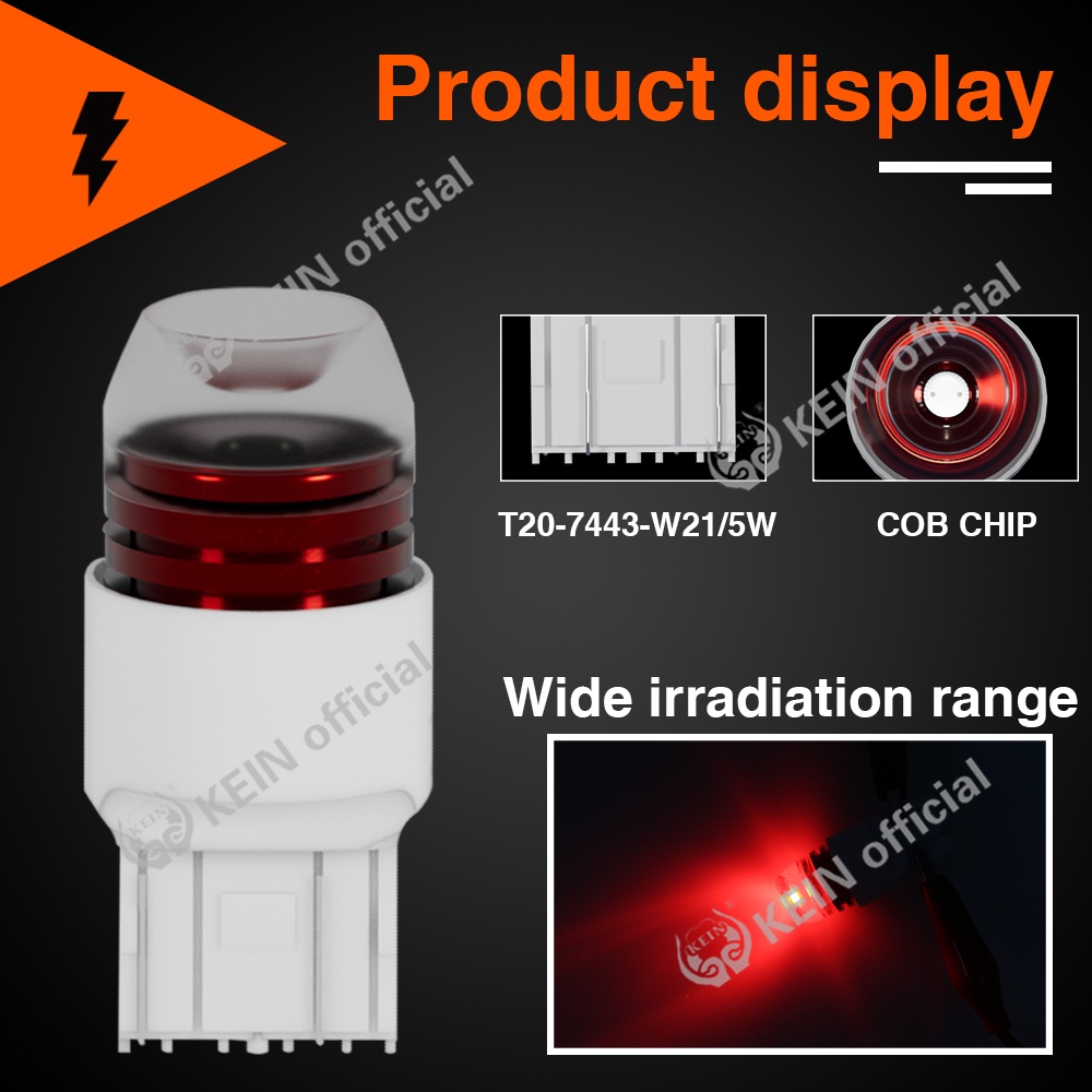 Đèn Led Đuôi Xe 5Flashes T20 7443 W21/5W Chất Lượng Cao