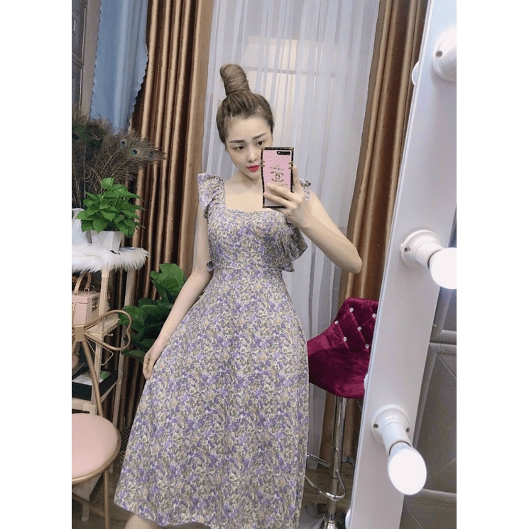 [HCM] Đầm xòe maxi đi biển siêu sang trọng thời trang trẻ trung cho các nàng KME FASHION