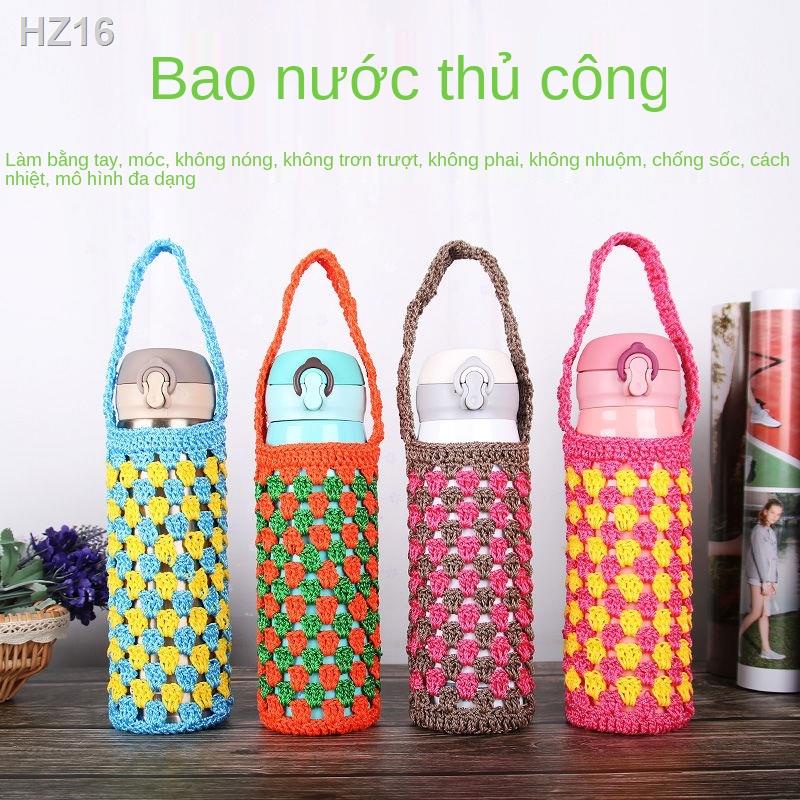 ZNắp cốc đa năng, bảo vệ nước học sinh, dây cách nhiệt và chống đóng cặn, móc thủy tinh