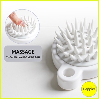 Lược Gội Đầu Sillicon Massage Da Đầu