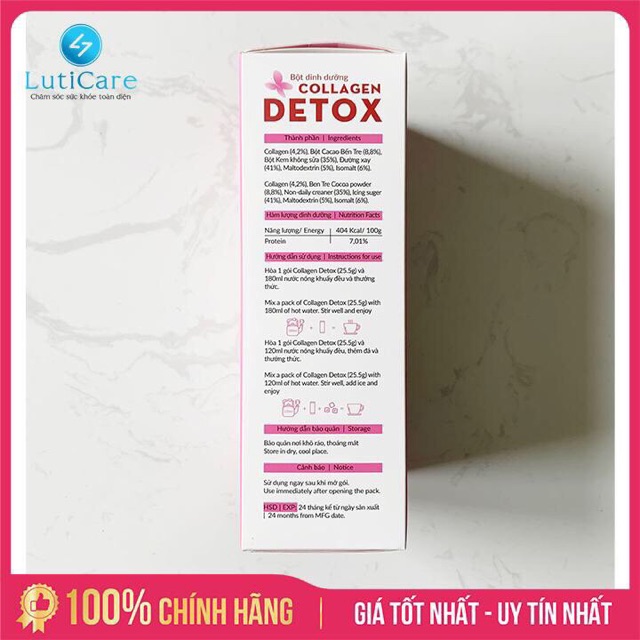 Collagen Detox ( trắng da sau 15 ngày dùng) | BigBuy360 - bigbuy360.vn