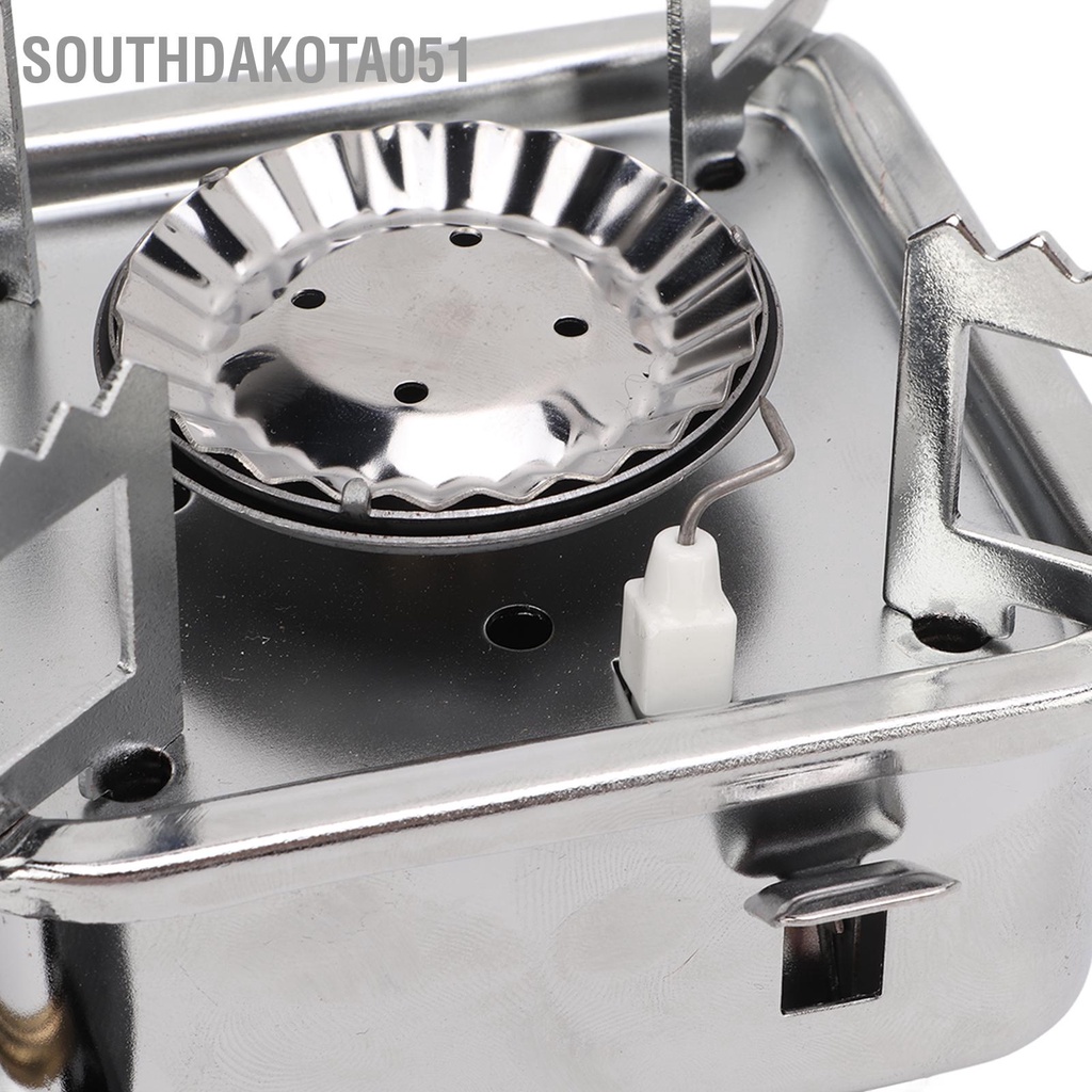 [Hàng Sẵn] Bếp Gas Mini Du Lịch cắm trại di động ngoài trời Gấp Gọn cho Dã Ngoại Đi Phượt【Southdakota051】