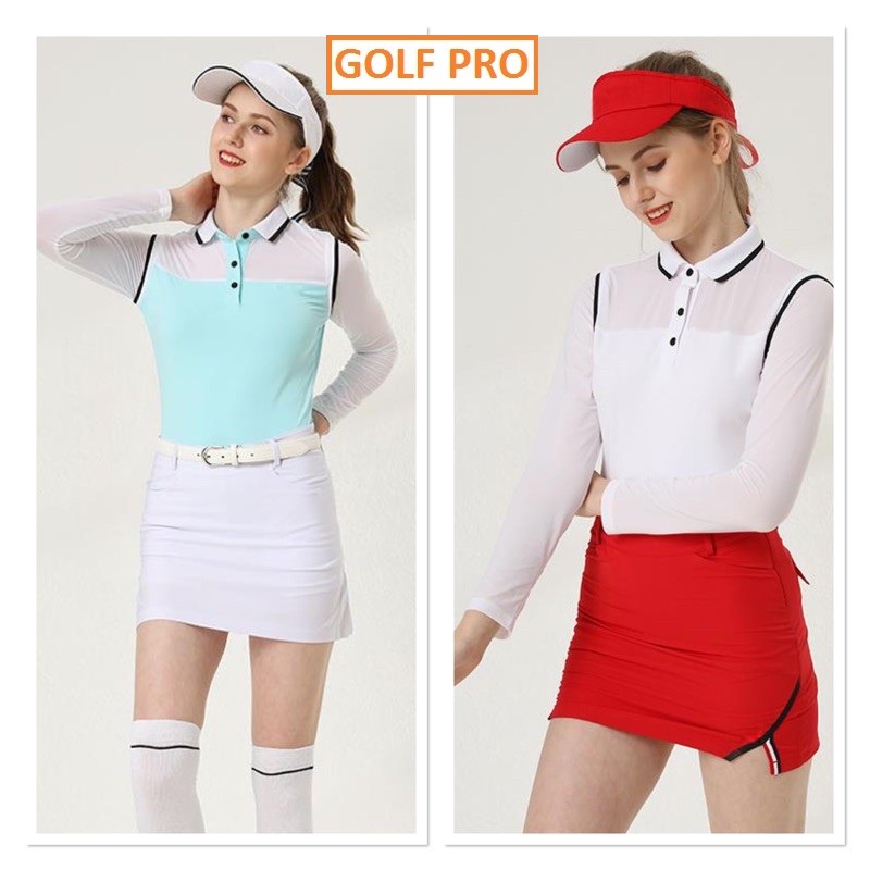 Áo golf nữ dài tay Titleist thể thao thời trang cao cấp AM005