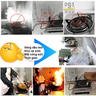 Combo 2 Tấm Chắn Văng Dầu Mỡ