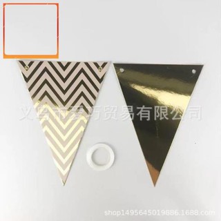 [Rẻ Vô Đich] dây cờ tam giác ép kim trang trí