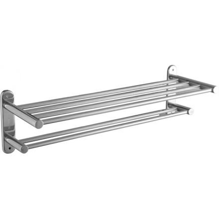 Giá vắt khăn inox sus 304 6 rào - giá treo khăn - thanh vắt khăn đôi PE:MK-312