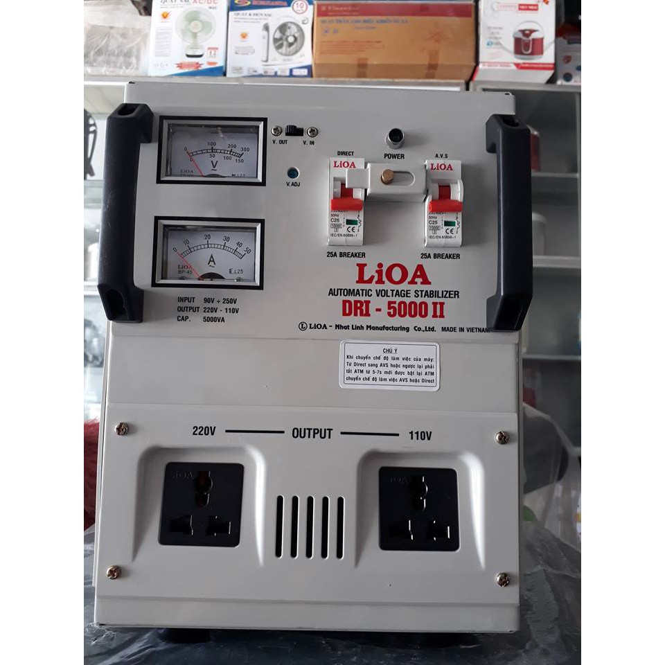 Ổn áp Lioa DRI-5000II