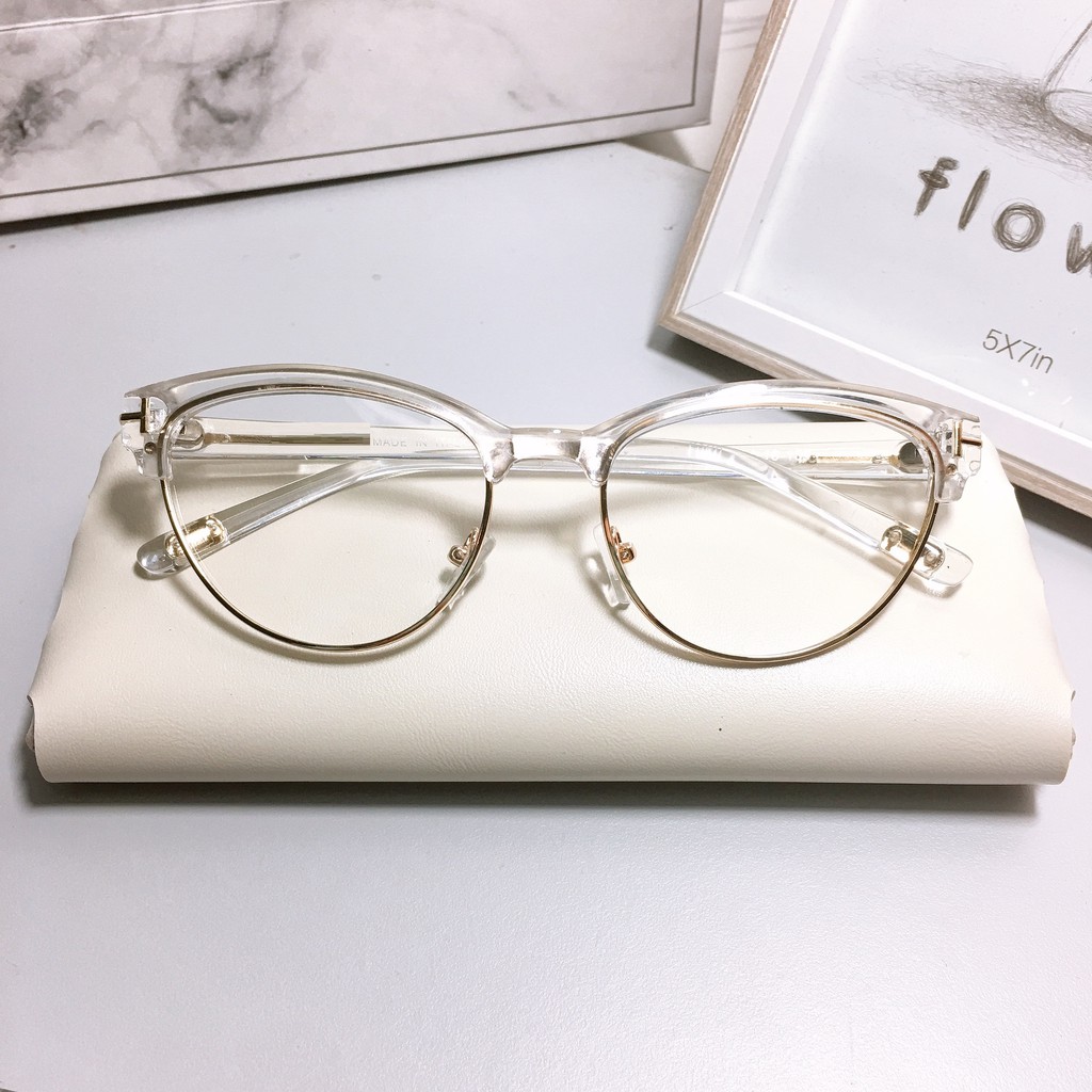 [Mã SKAMCLU7 giảm 10% cho đơn từ 0Đ] Gọng kính mắt mèo 5266 nhận cắt cận viễn loạn | BigBuy360 - bigbuy360.vn