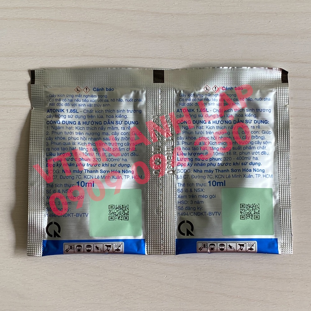 Thuốc Kích Thích Sinh Trưởng Nảy Mầm, Ra Rễ Cây Trồng Atonik 1.8SL 10ml