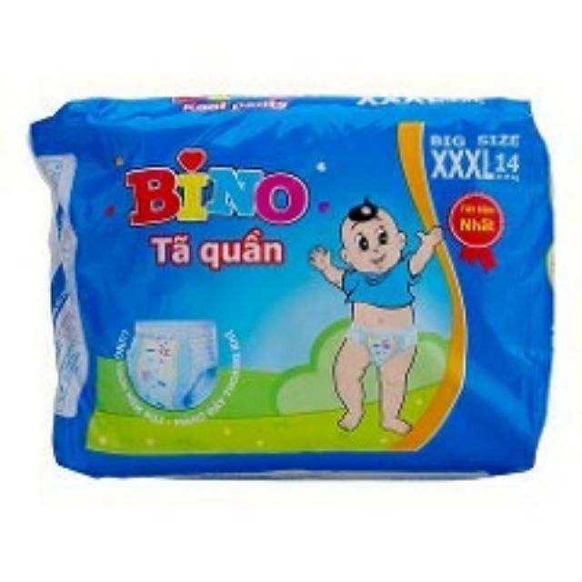 Tã quần Bino XXXL Bigsize 14 miếng