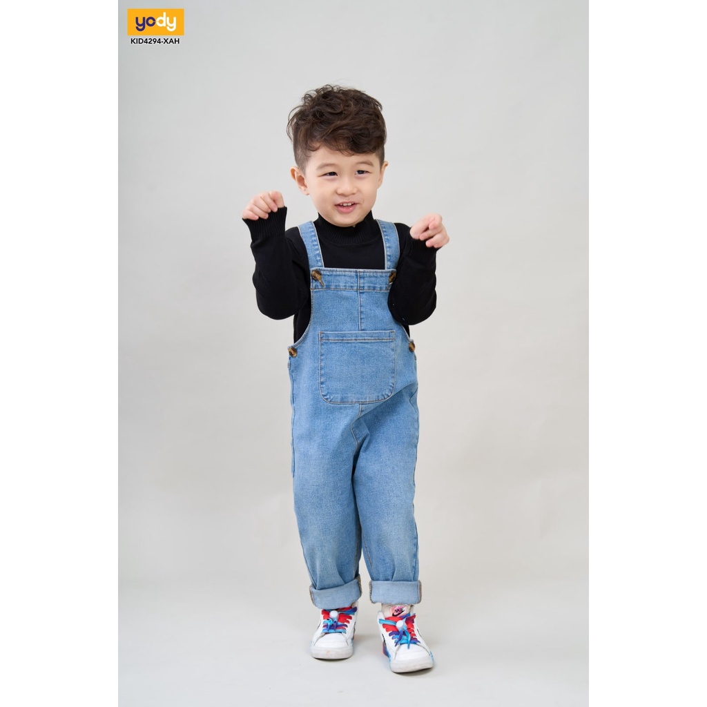 Quần yếm kid YODY túi doraemon dễ thương KID4294