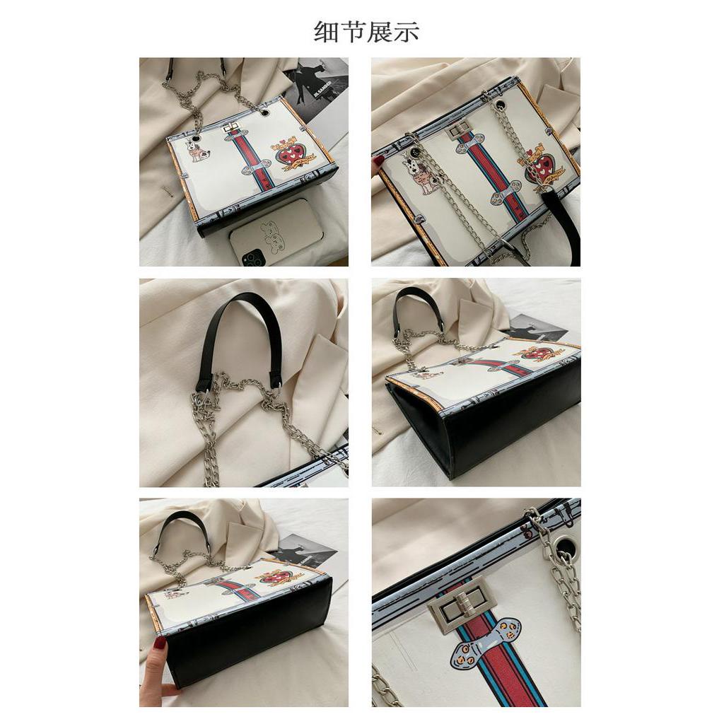 Túi Đeo Chéo JASMIN NOIR Bằng Da PU Thời Trang Cho Nữ