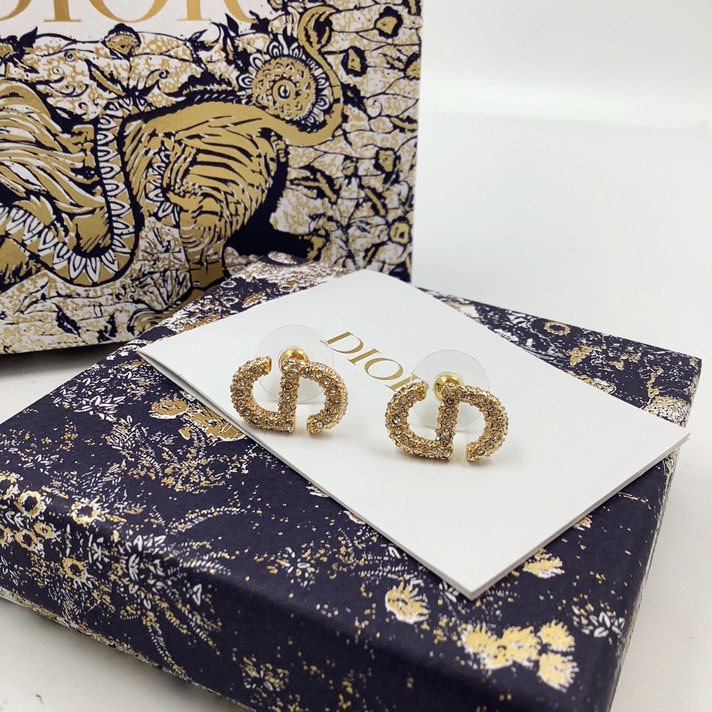 Dây Chuyền/Vòng Cổ/Nhẫn Họa Tiết Dior Thời Trang Thanh Lịch Đáng Yêu Thanh Lịch