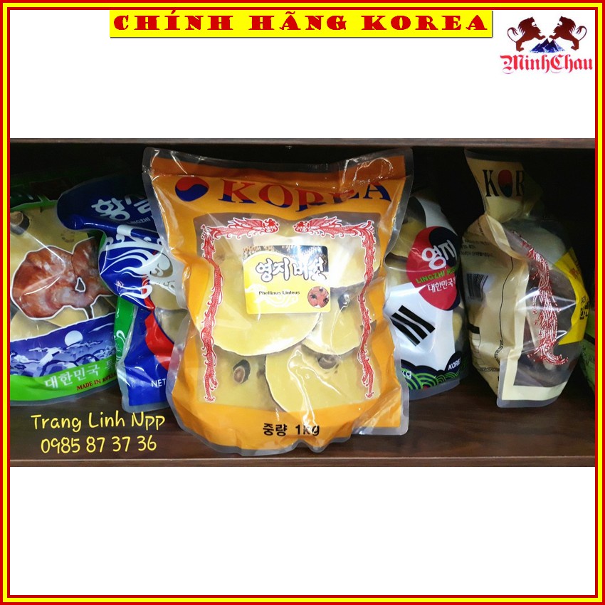 Nấm Linh Chi Hàn Quốc Chính Hãng, Nấm Túi Cam 1kg - minhchau