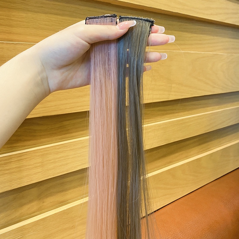 Cài tóc tóc giả thời trang tiện lợi sợi bện nhiều màu