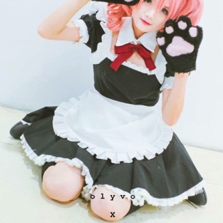 Trang phục Hầu gái cosplay maid neko