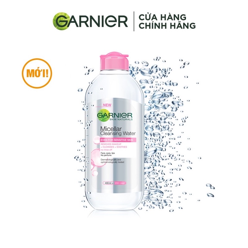 nước tẩy trang Garnier